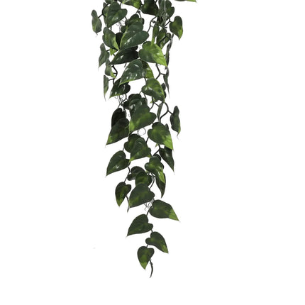 Hanging Artificial Pothos / Philodendron Plant UV Resistant 105cm.