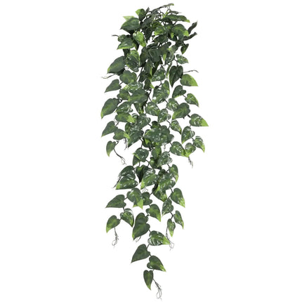 Hanging Artificial Pothos / Philodendron Plant UV Resistant 105cm.