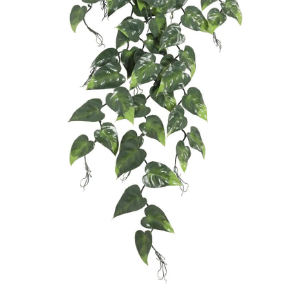 Hanging Artificial Pothos / Philodendron Plant UV Resistant 105cm.