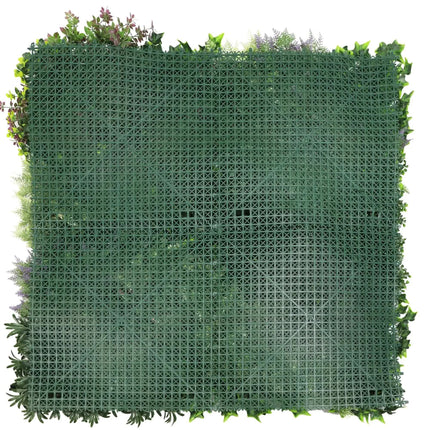 Forest Floor Artificial Vertical Garden / Green Wall Panel 1m x 1m UV Resistant.