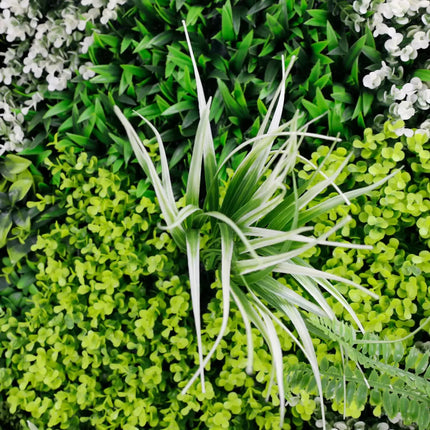 Forest Floor Artificial Vertical Garden / Green Wall Panel 1m x 1m UV Resistant.
