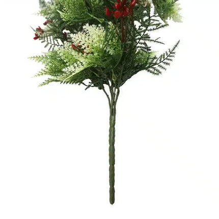 Artificial Hanging Christmas Myrtle and Flowering Holly UV Resistant 78cm.
