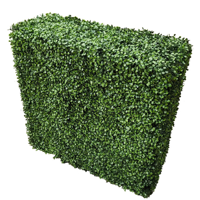 Portable Boxwood Hedge UV Resistant 100cm Long x 100cm High.