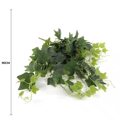 Artificial Nearly Natural Draping Hanging Dense Ivy Bush 90cm.