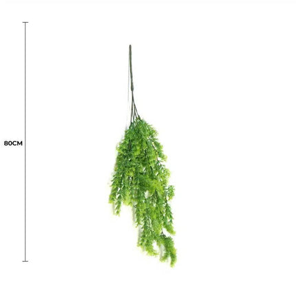 Artificial Hanging Bell Leaf Plant 80cm Long UV Resistant.