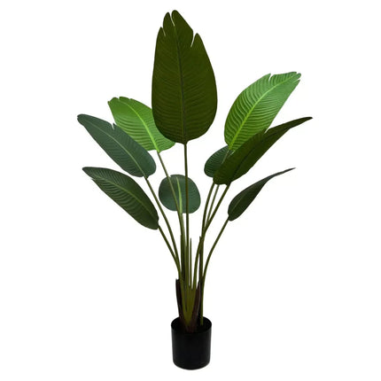 Grand Artificial Potted Travellers Palm (Banana Palm Tree) 120cm.