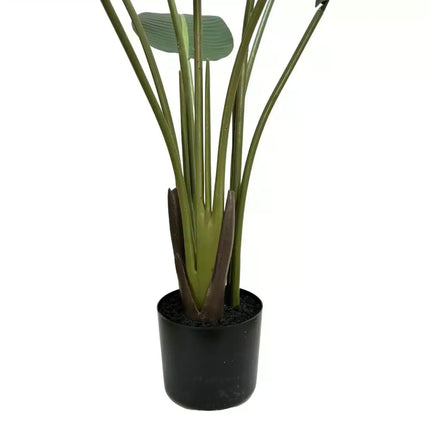 Grand Artificial Potted Travellers Palm (Banana Palm Tree) 120cm.