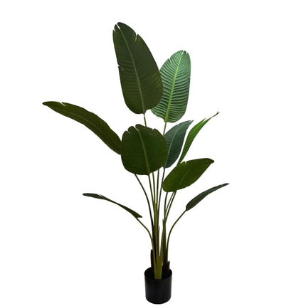 Grand Artificial Potted Travellers Palm (Banana Palm Tree) 120cm.