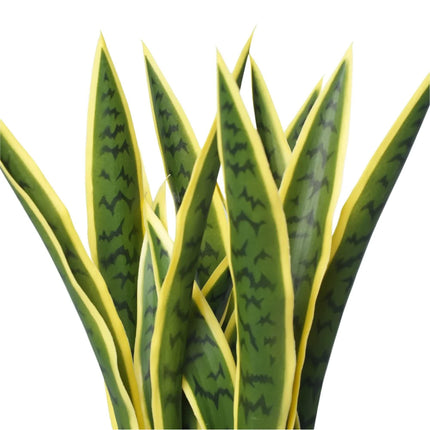 Artificial Mother in Law Tongue / Yellow Tongue Sansevieria UV Resistant 60cm.