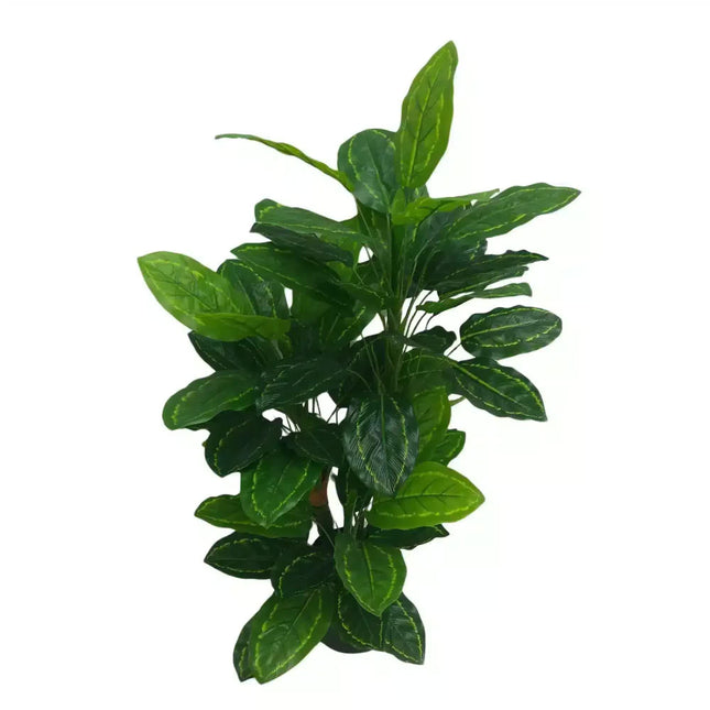 Premium Artificial Cordyline Fructicosa Green / Ti Plant 90cm.