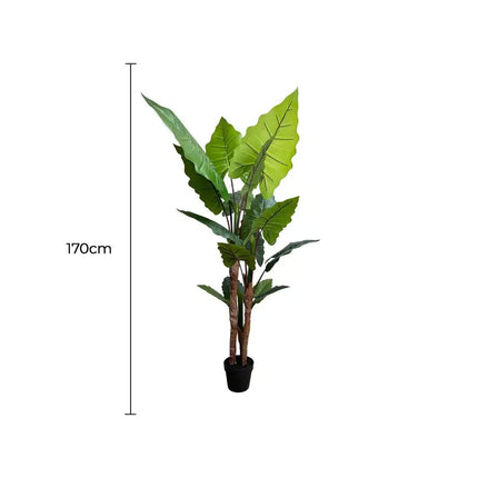 Nearly Natural Artificial Taro Elephant Ear Palm 170cm.