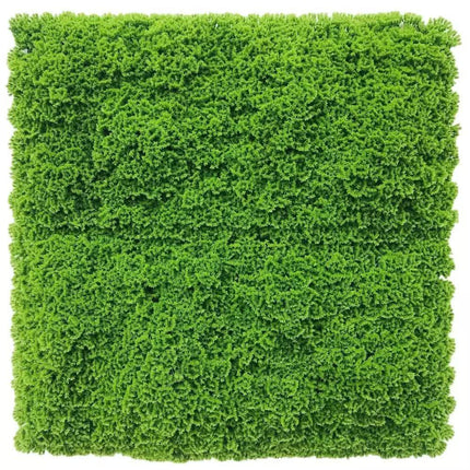 Fresh Natural Green Artificial Moss / Green Wall UV Resistant 1m x 1m.