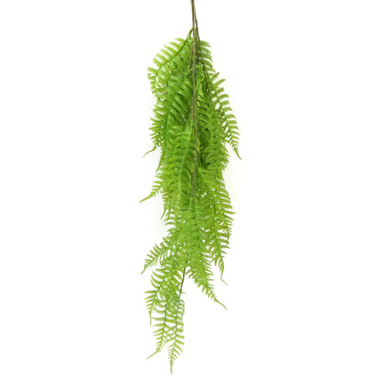 Hanging Fresh Green Boston Fern UV Resistant 80cm.