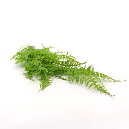 Hanging Fresh Green Boston Fern UV Resistant 80cm.