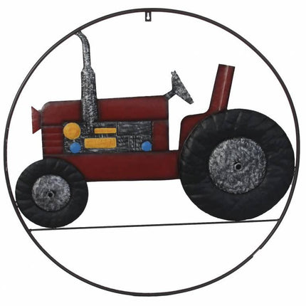 Welcome Tractor Metal Wall Art 80cm.