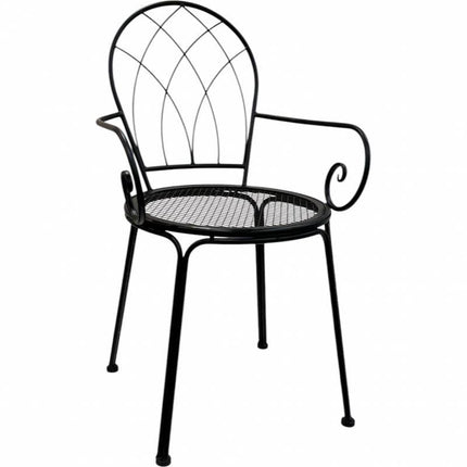 Set 2 Outdoor Modern Chair w Arms 90cm.