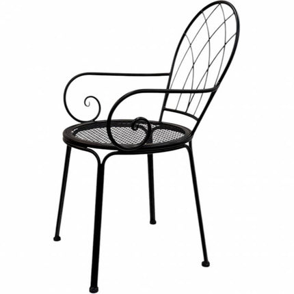 Set 2 Outdoor Modern Chair w Arms 90cm.