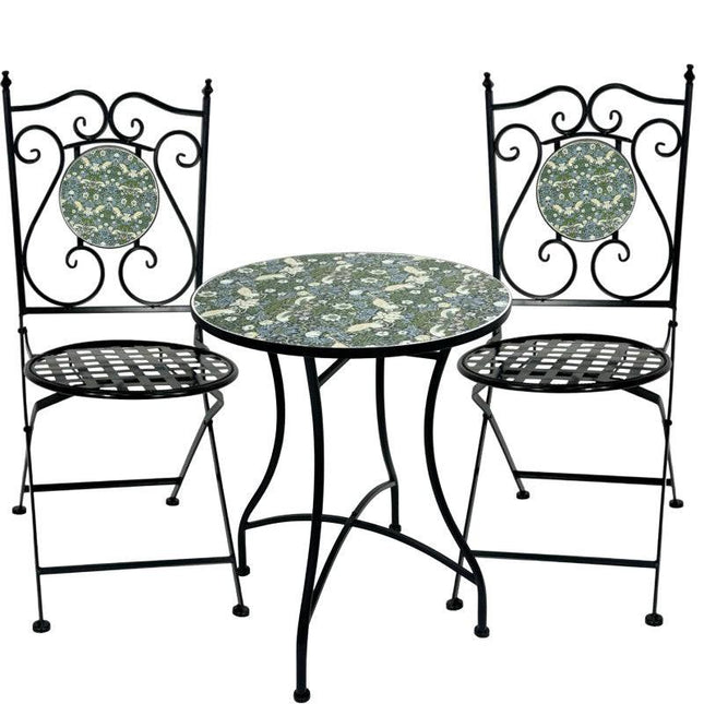 Uccello 3pc Settings Table Chairs.