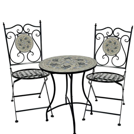 Floreale 3pc Settings Table Chairs.