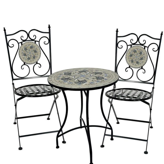 Floreale 3pc Settings Table Chairs.