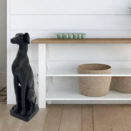 Deco Greyhound Dog Statue 82cm.