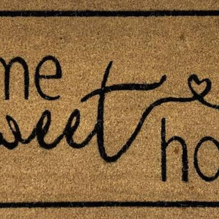 Large Home Sweet Home Doormat Door Mat 90x45cm.