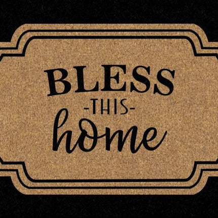Bless This Home Doormat 60x40cm.