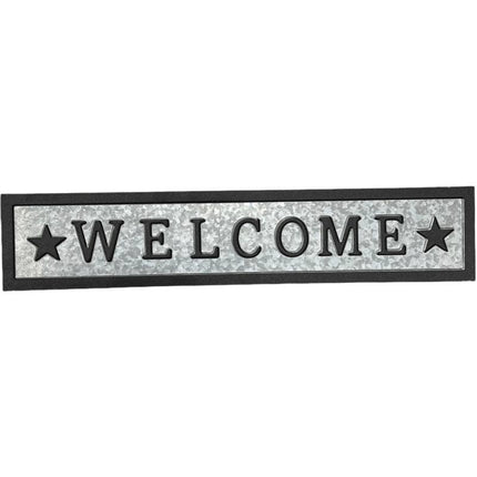 Welcome Wall Art 59x12cm.