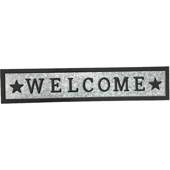 Welcome Wall Art 59x12cm.