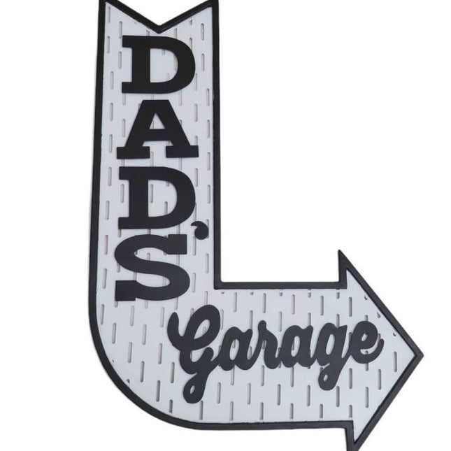 Dads Garage Wall Art 47x69cm.