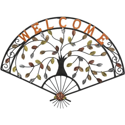 Fan Tree Wall Art 50x37cm.