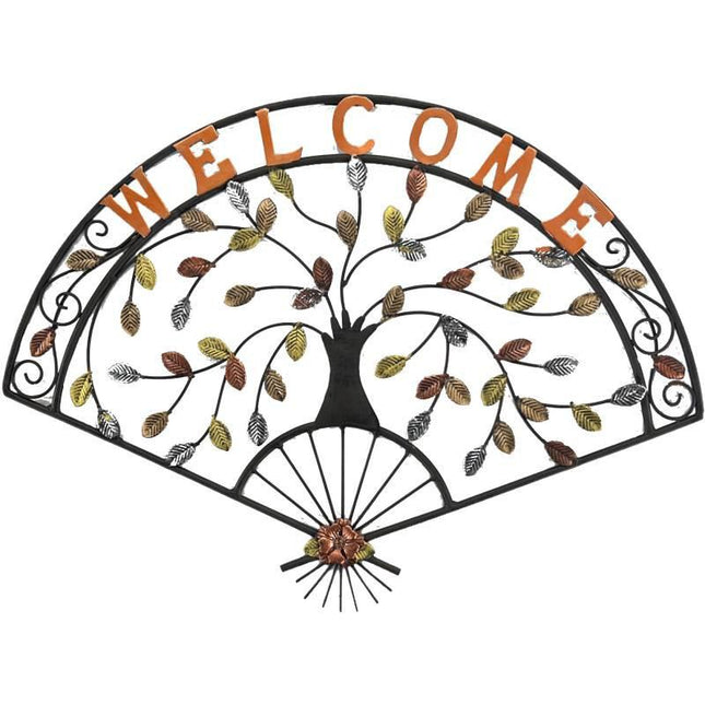 Fan Tree Wall Art 50x37cm.
