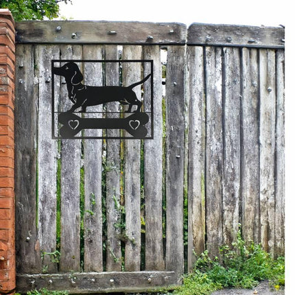 Dachshund Wall Art 40x32cm.