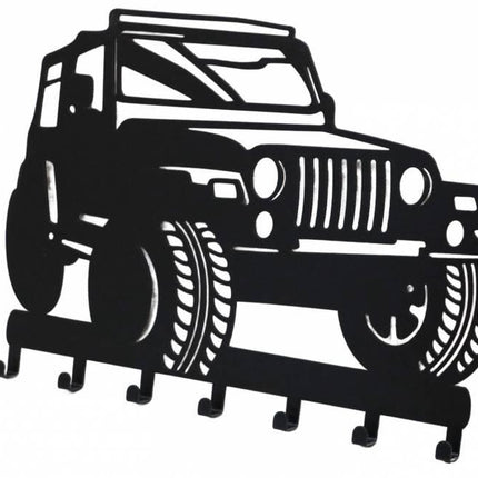 Truck 7 Hook Metal Wall Art 30x22cm.