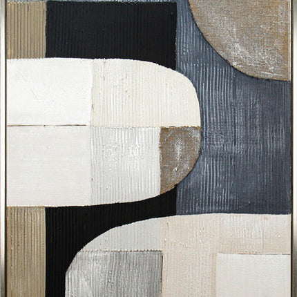 Oceana Abstract Framed Artwork 120cm.