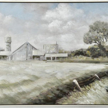 Country Framed Canvas 122cm.