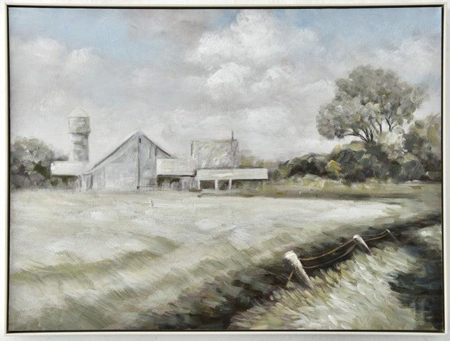 Country Framed Canvas 122cm.