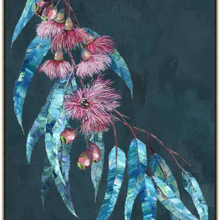 Gordon Gum Leaf Framed Canvas 90cm.