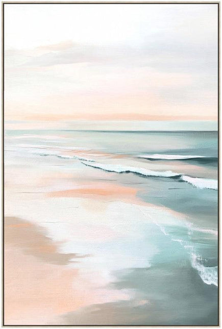 Coastal Reverie Framed Artwork 120cm.