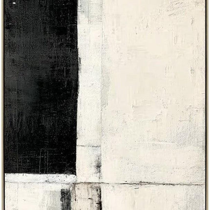 Black & White Framed Artwork 120cm.