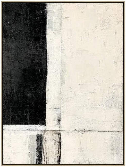 Black & White Framed Artwork 120cm.