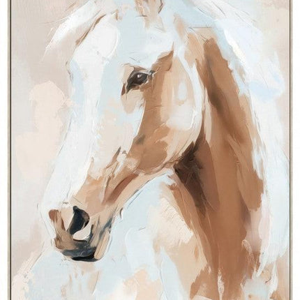 Cascade Horse Framed Artwork 120cm.
