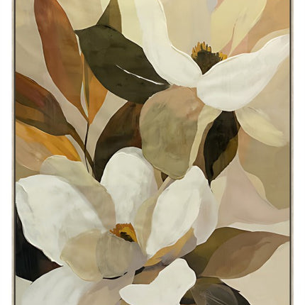 Magnolia Lumina Framed Artwork 120cm.
