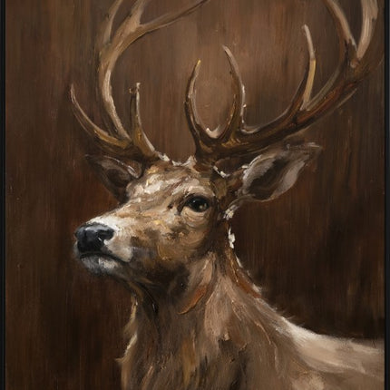 Monarch Of The Woods Framed Artwork 120cm.