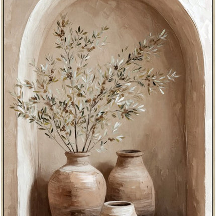 Tuscan Niche Framed Artwork 120cm.