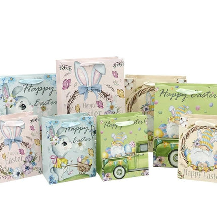 bulk 24 Xlarge Easter Surprise Gift Bag Assorted 42cm.