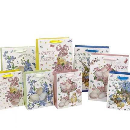 bulk 24 Xlarge Easter Surprise Gift Bag Assorted 42cm.