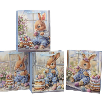 bulk 24 Easter Confections Gift Bag Small 4 Asst.