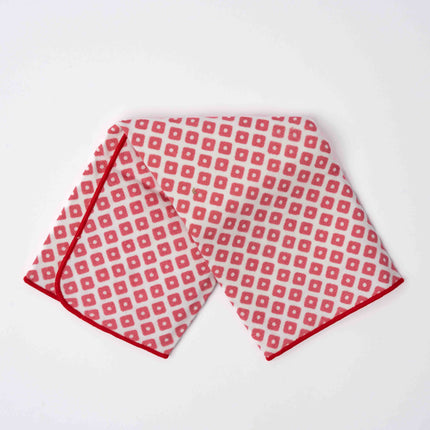Face Towel Kanoko Red.