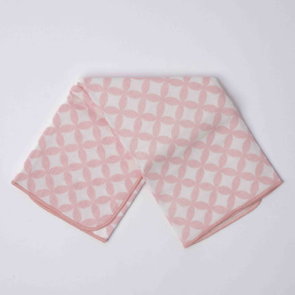 Face Towel Circle Pink.